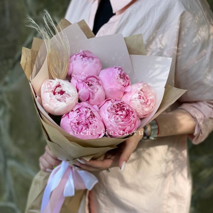 Букет пионов "Венди" в Калининграде