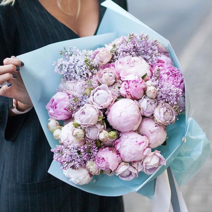 Букет "Блю логан" в Калининграде