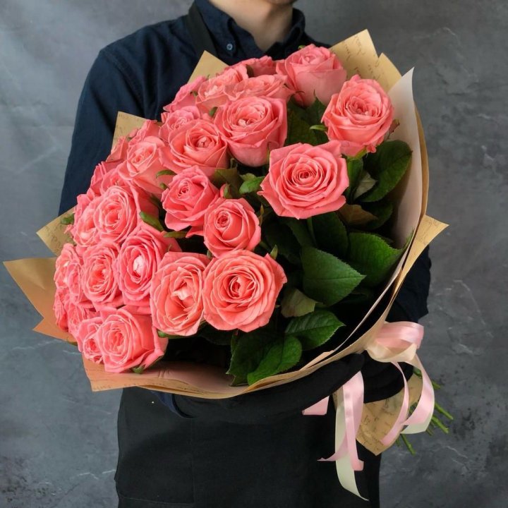 Букет роз "Карина" в Калининграде