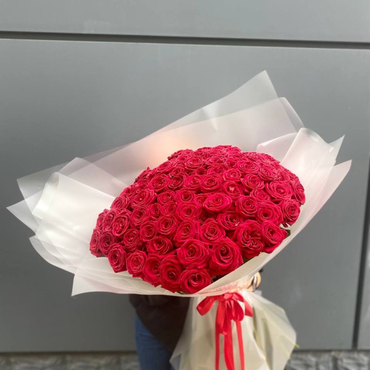 101 высокая роза в Калининграде