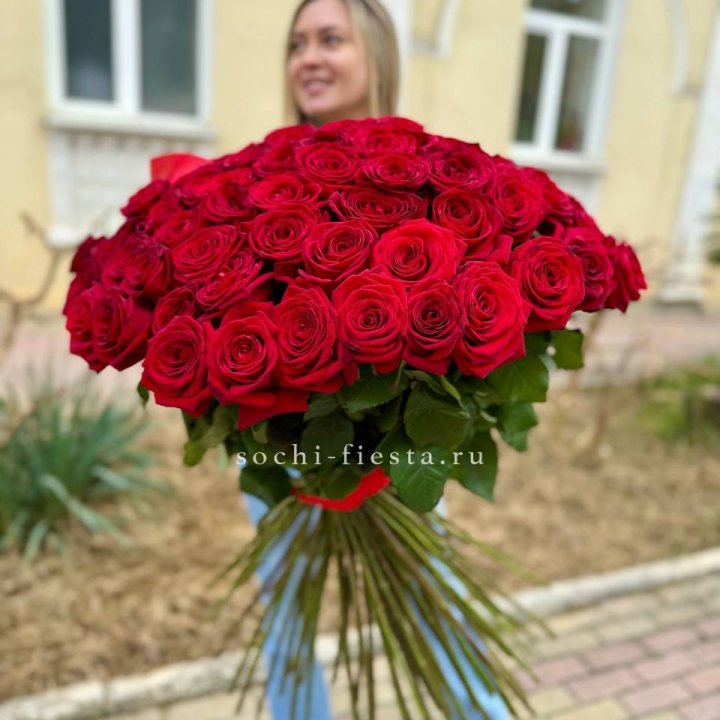 101 голландская роза в Калининграде