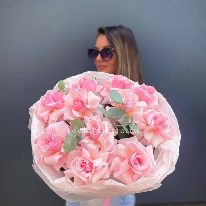 Букет роз "Минифу" в Калининграде