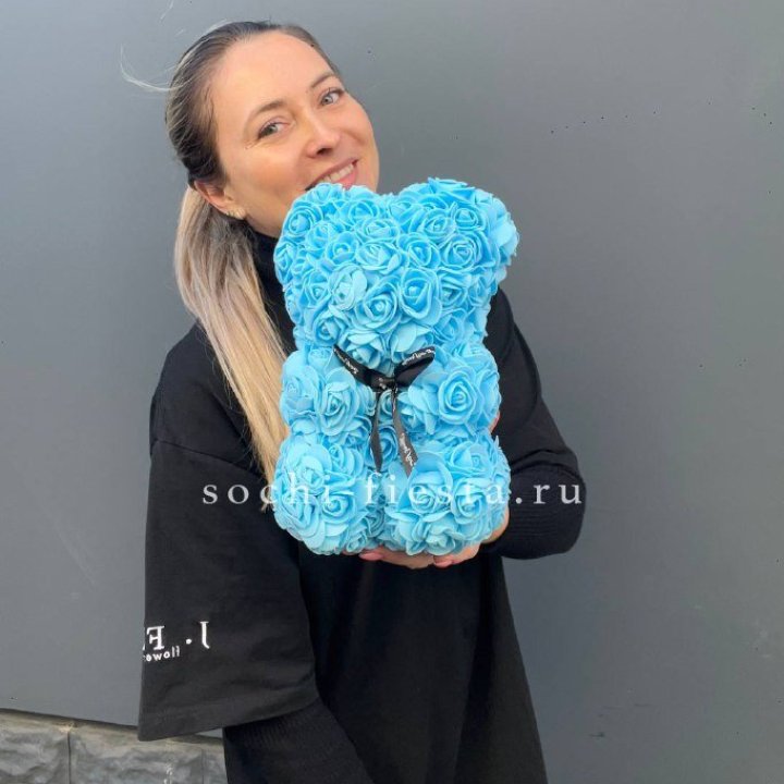 Игрушка медведь голубая в Калининграде