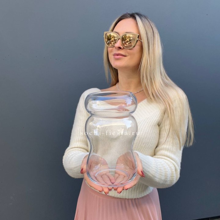 Стеклянная ваза №1 в Калининграде